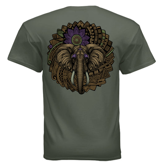 MILITARY GREEN - BACK