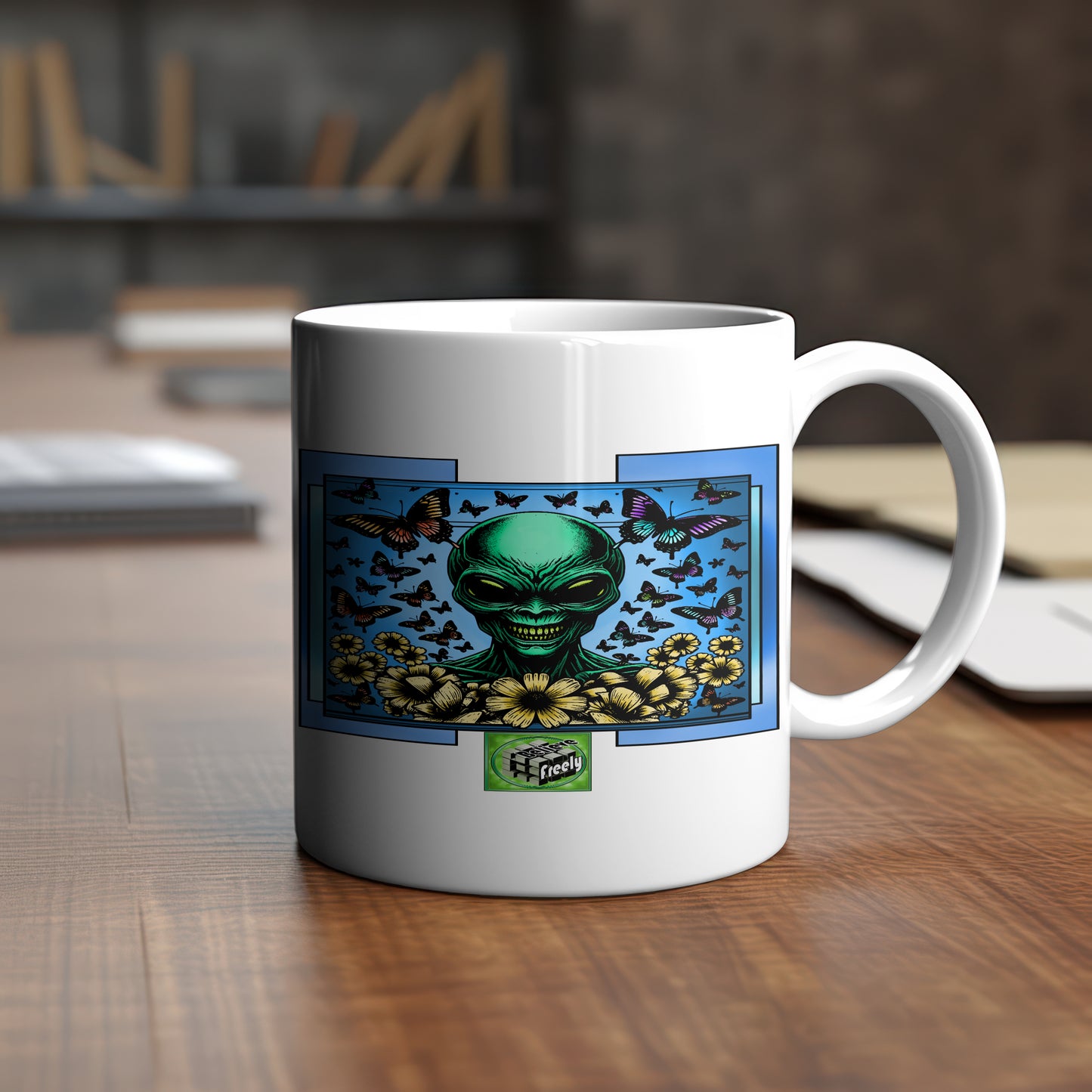 Believe Freely(Alien1-1) Coffee Mug