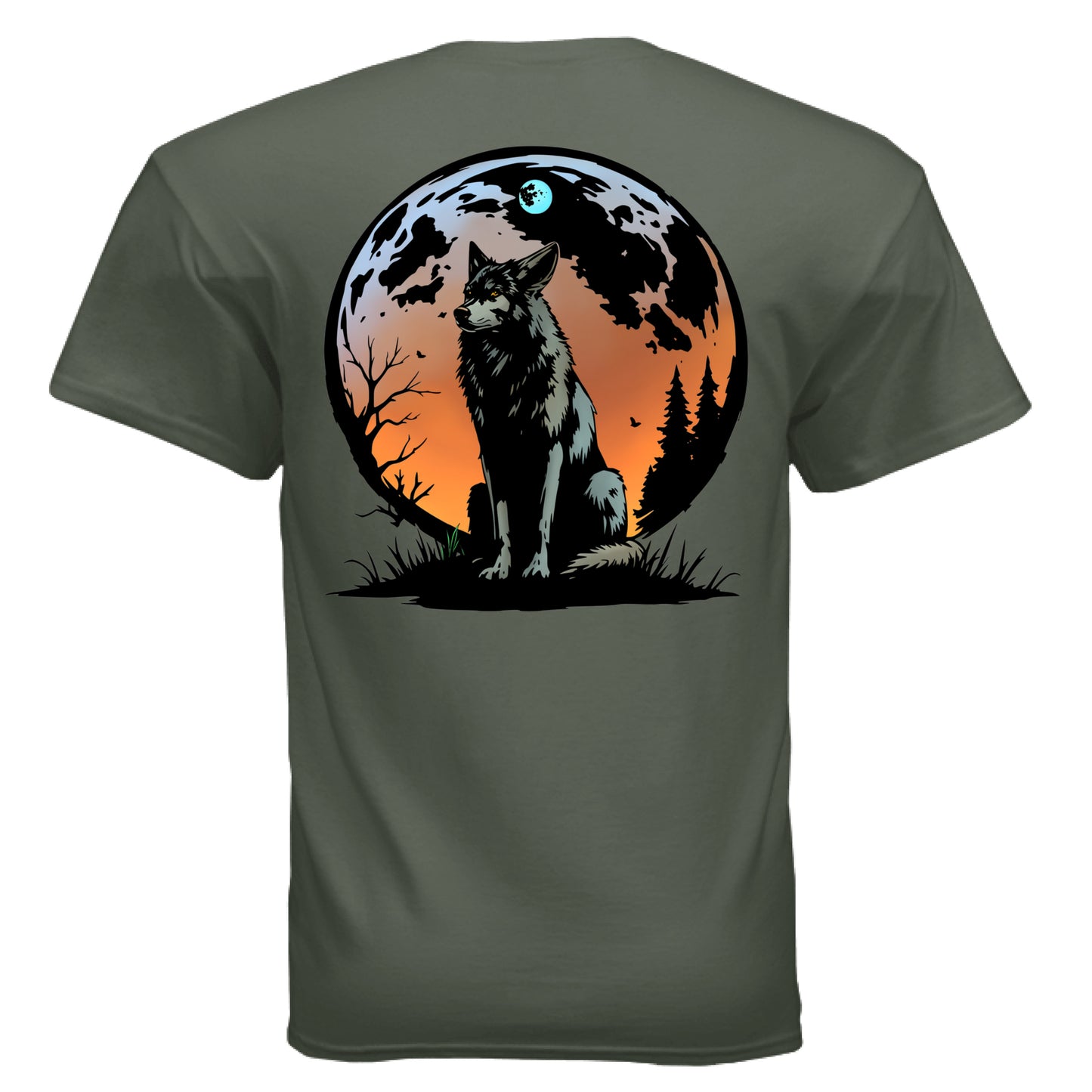 MILITARY GREEN - BACK