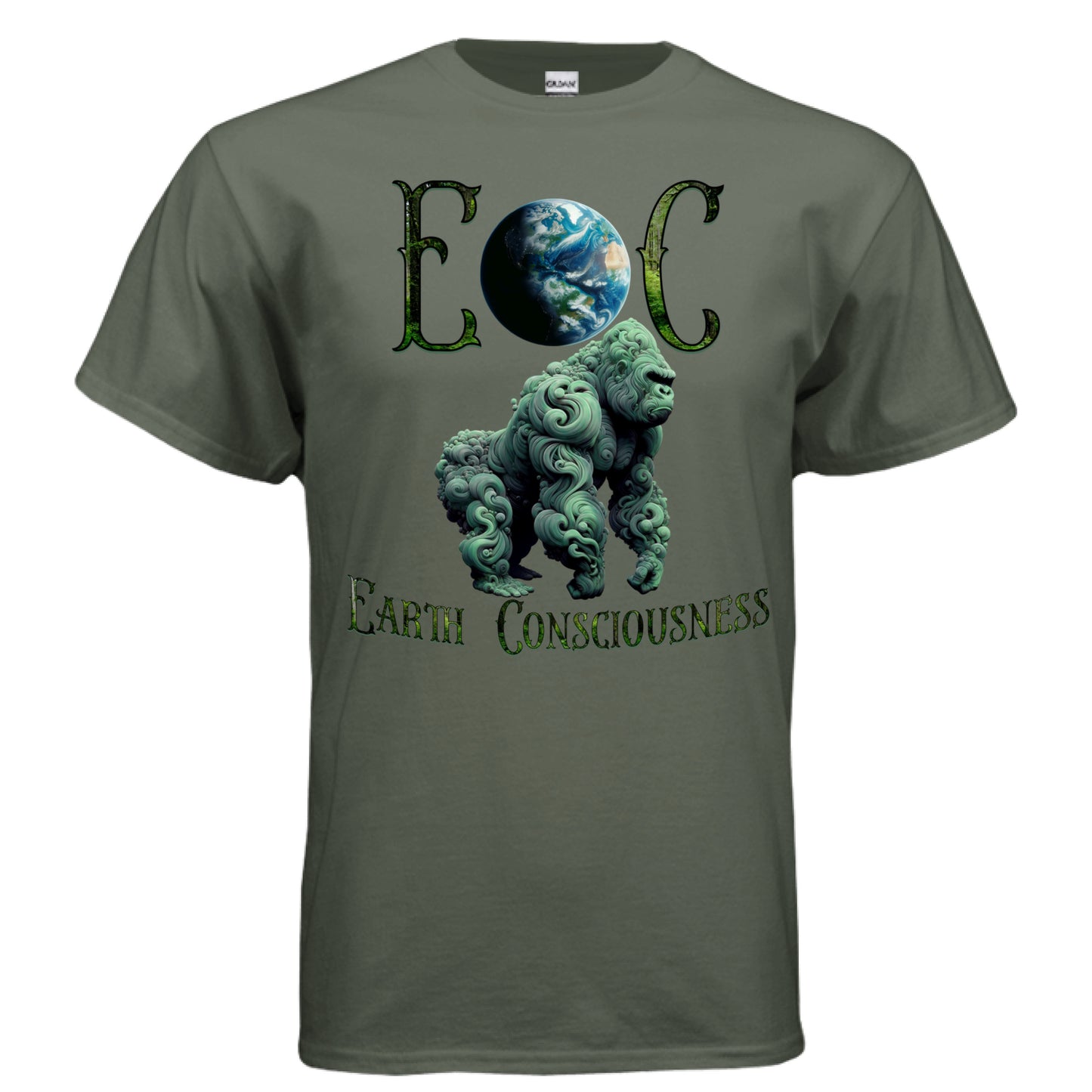 MILITARY GREEN - FRONT