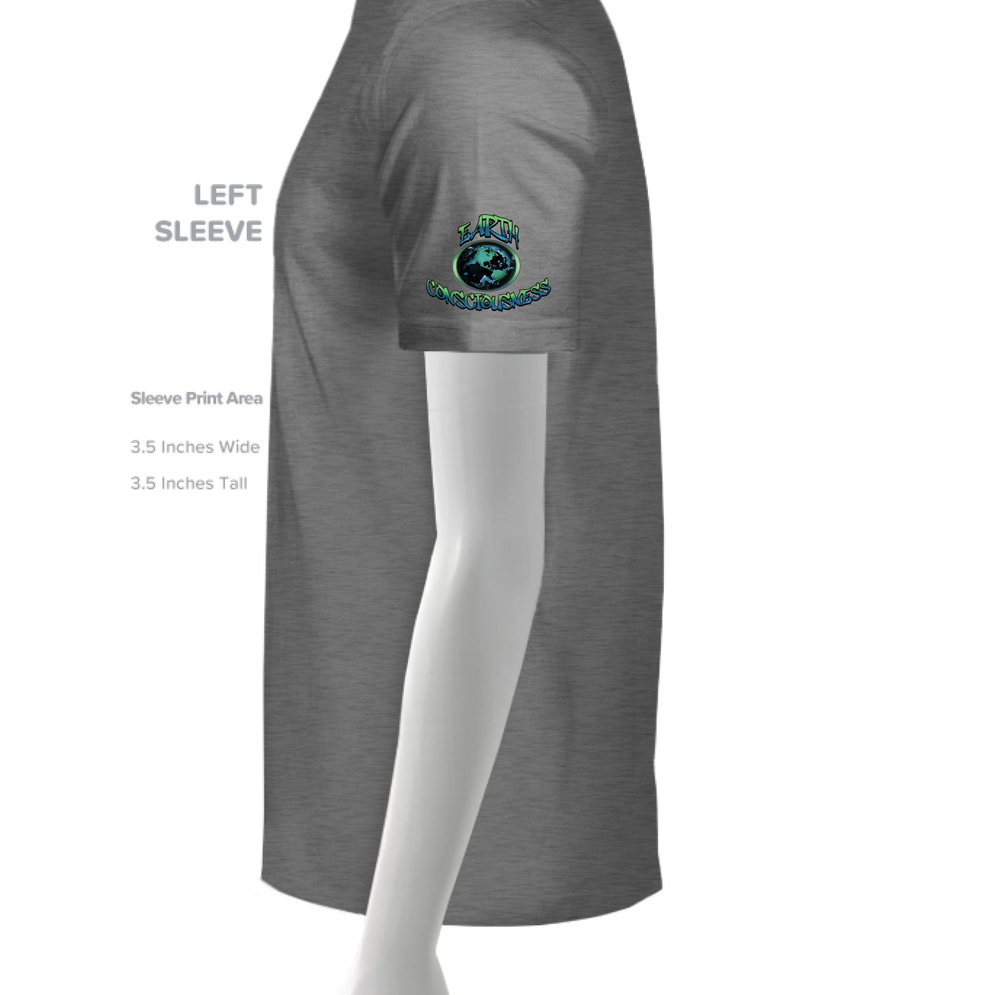GRAPHITE HEATHER - SLEEVE_LEFT