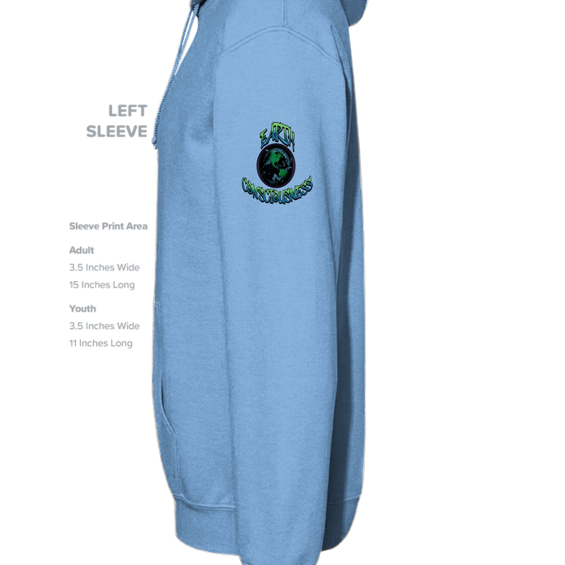 CAROLINA BLUE - SLEEVE_LEFT