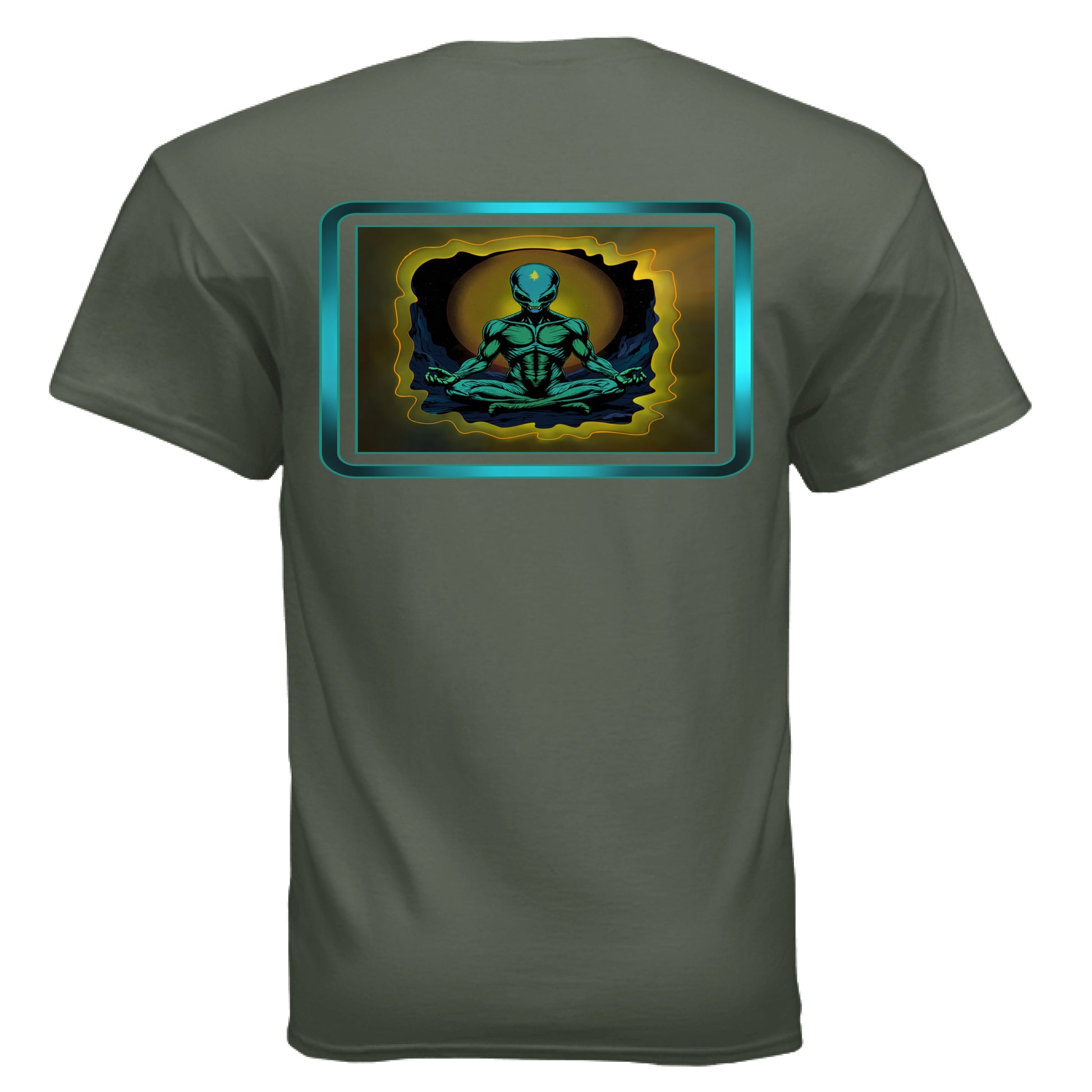 MILITARY GREEN - BACK
