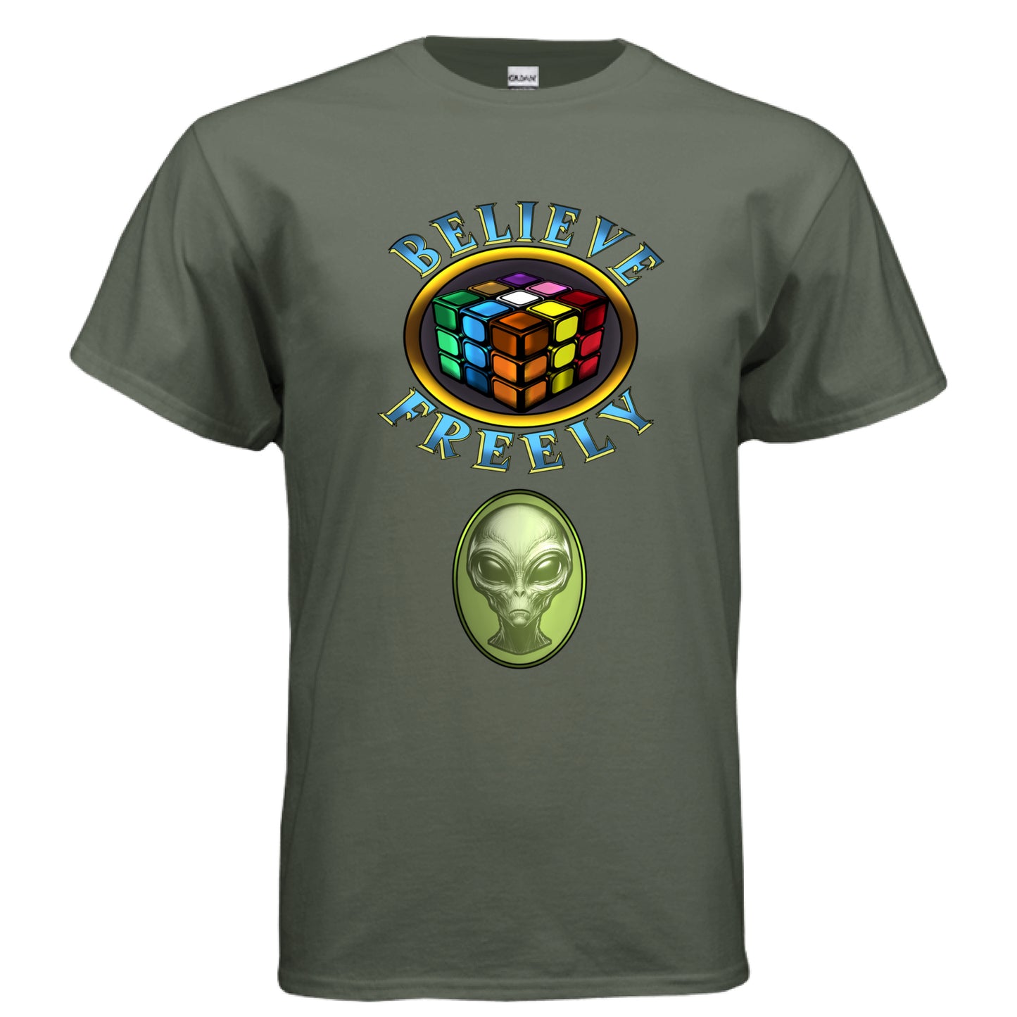 MILITARY GREEN - FRONT