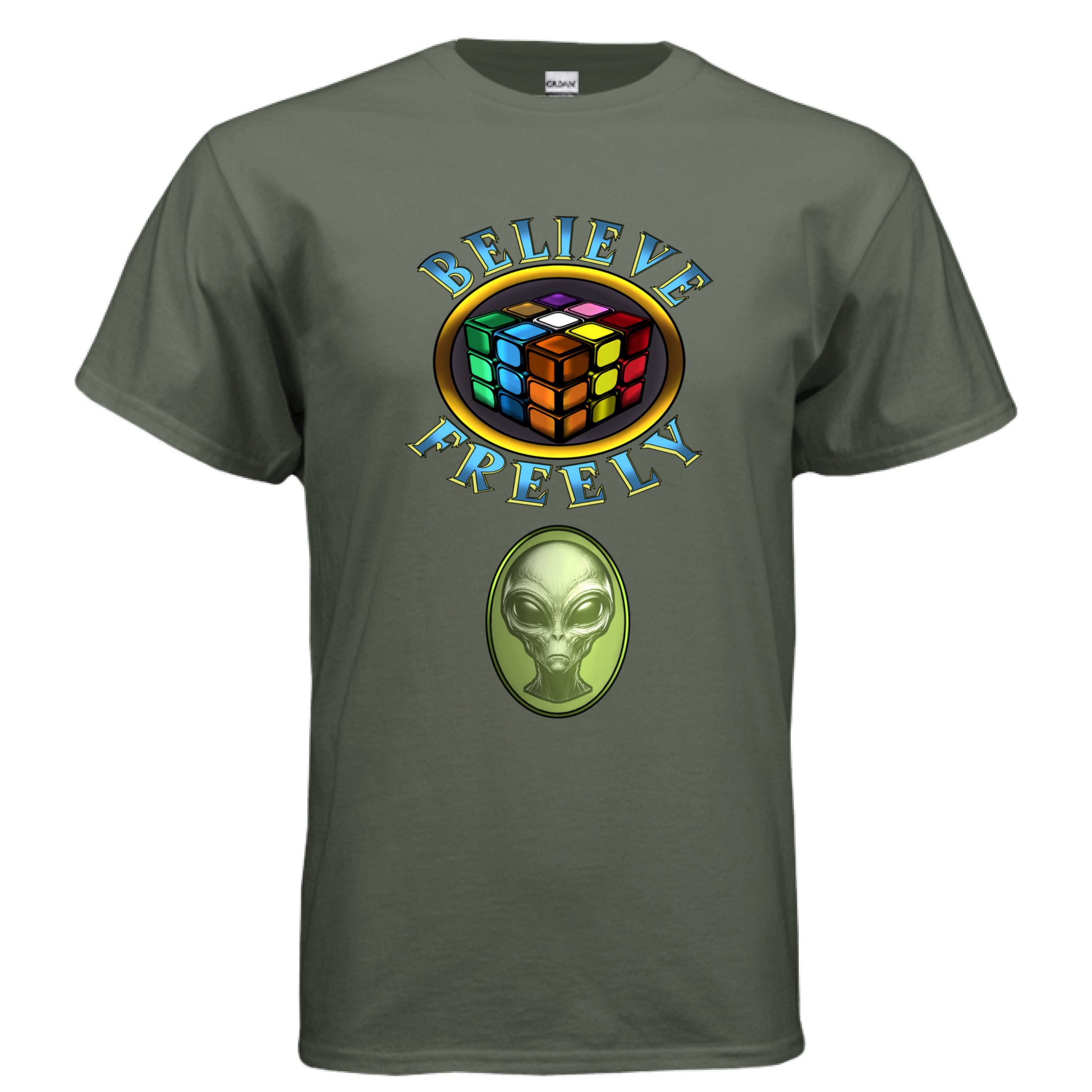 MILITARY GREEN - FRONT