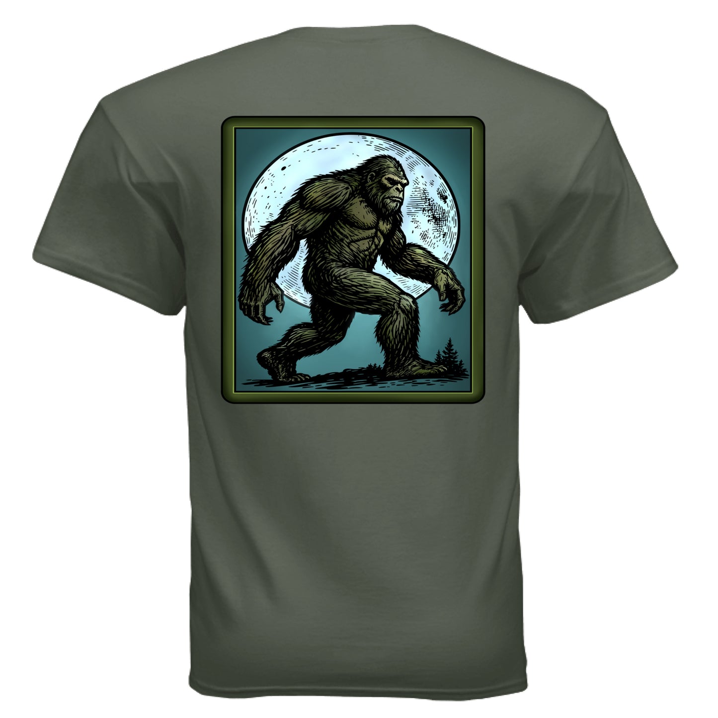 MILITARY GREEN - BACK