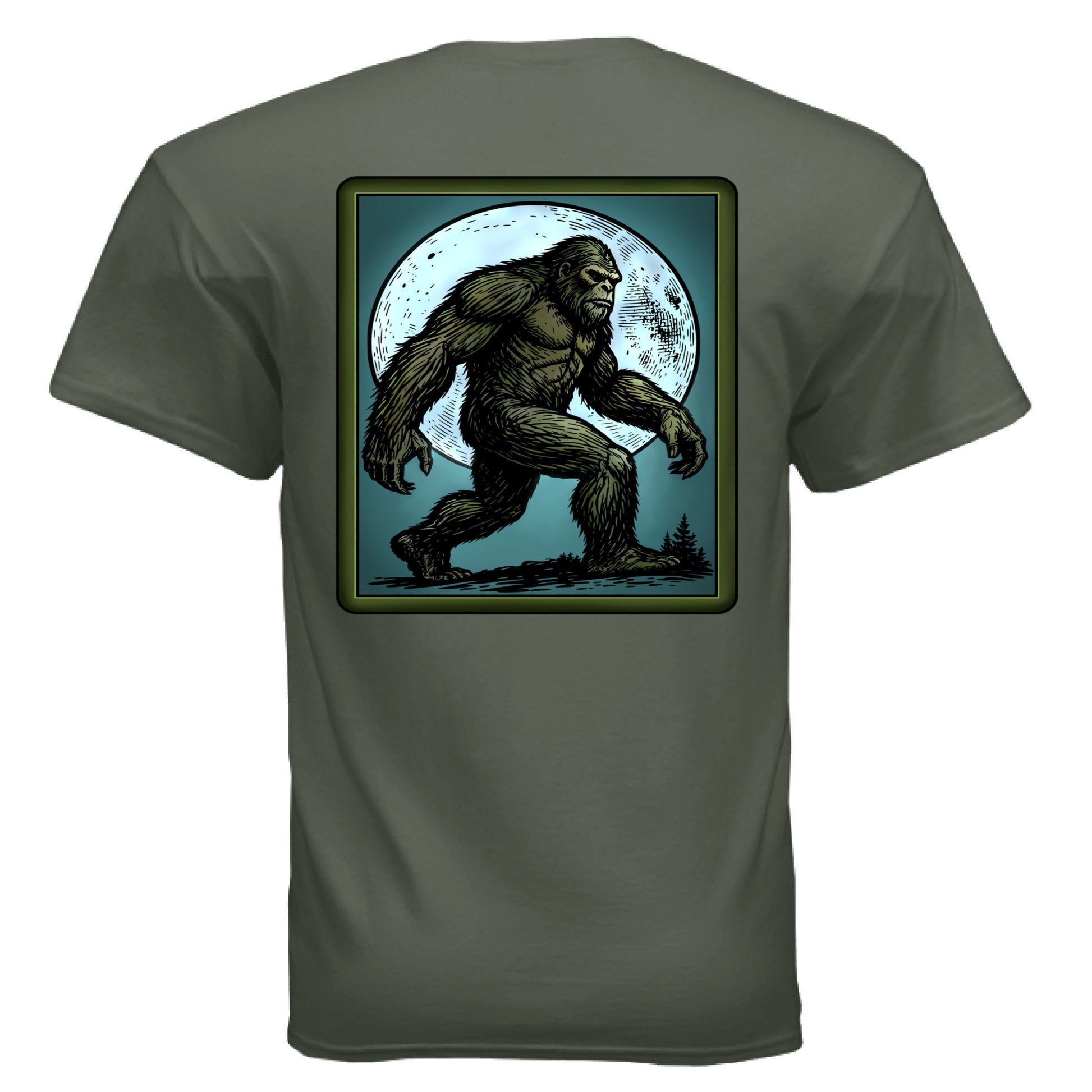 MILITARY GREEN - BACK