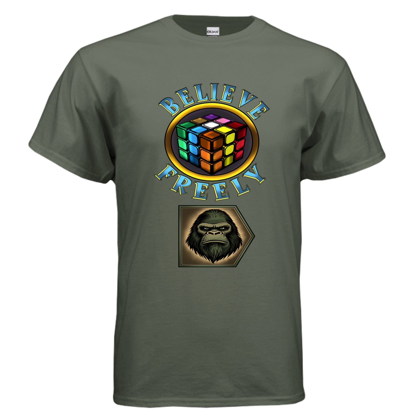 MILITARY GREEN - FRONT