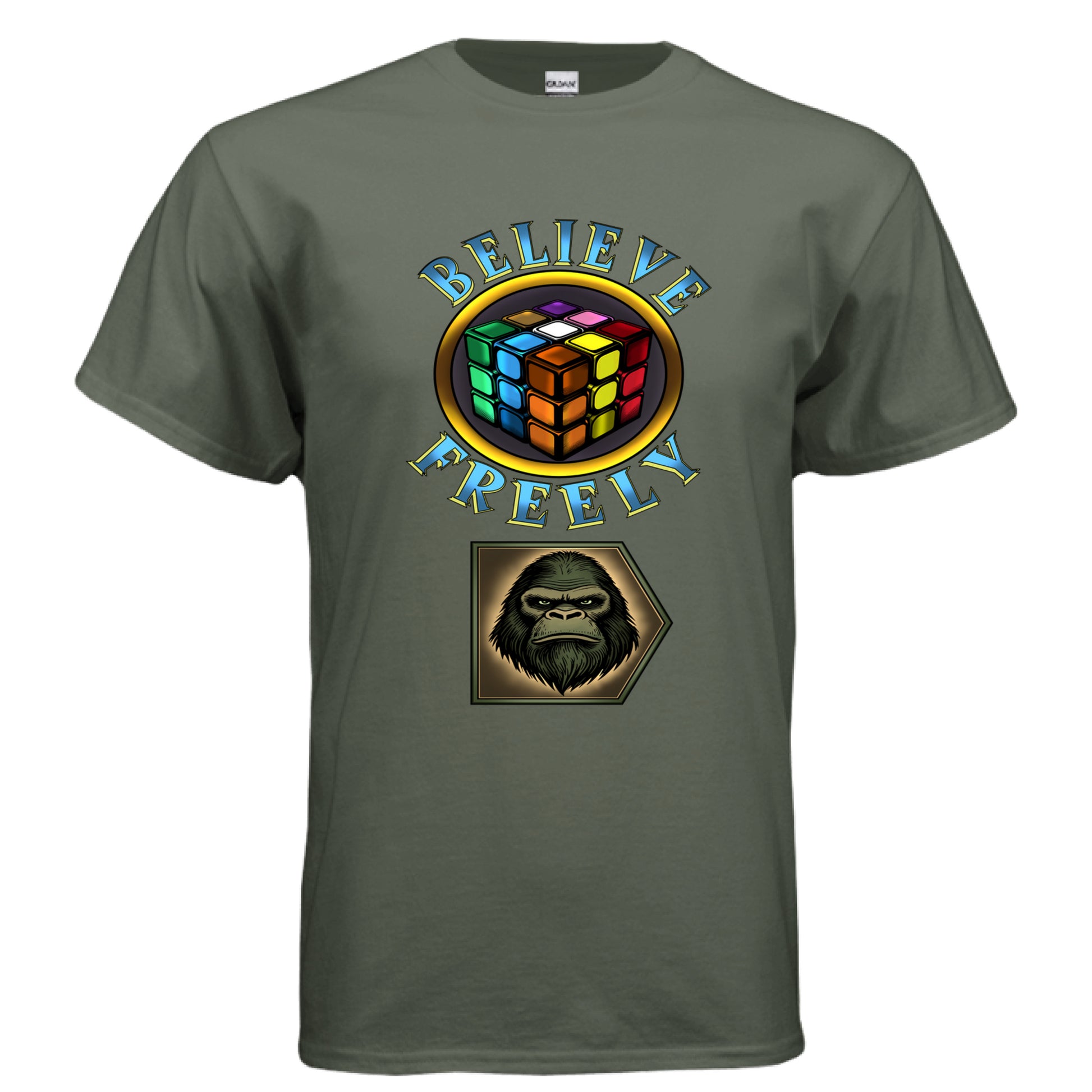 MILITARY GREEN - FRONT