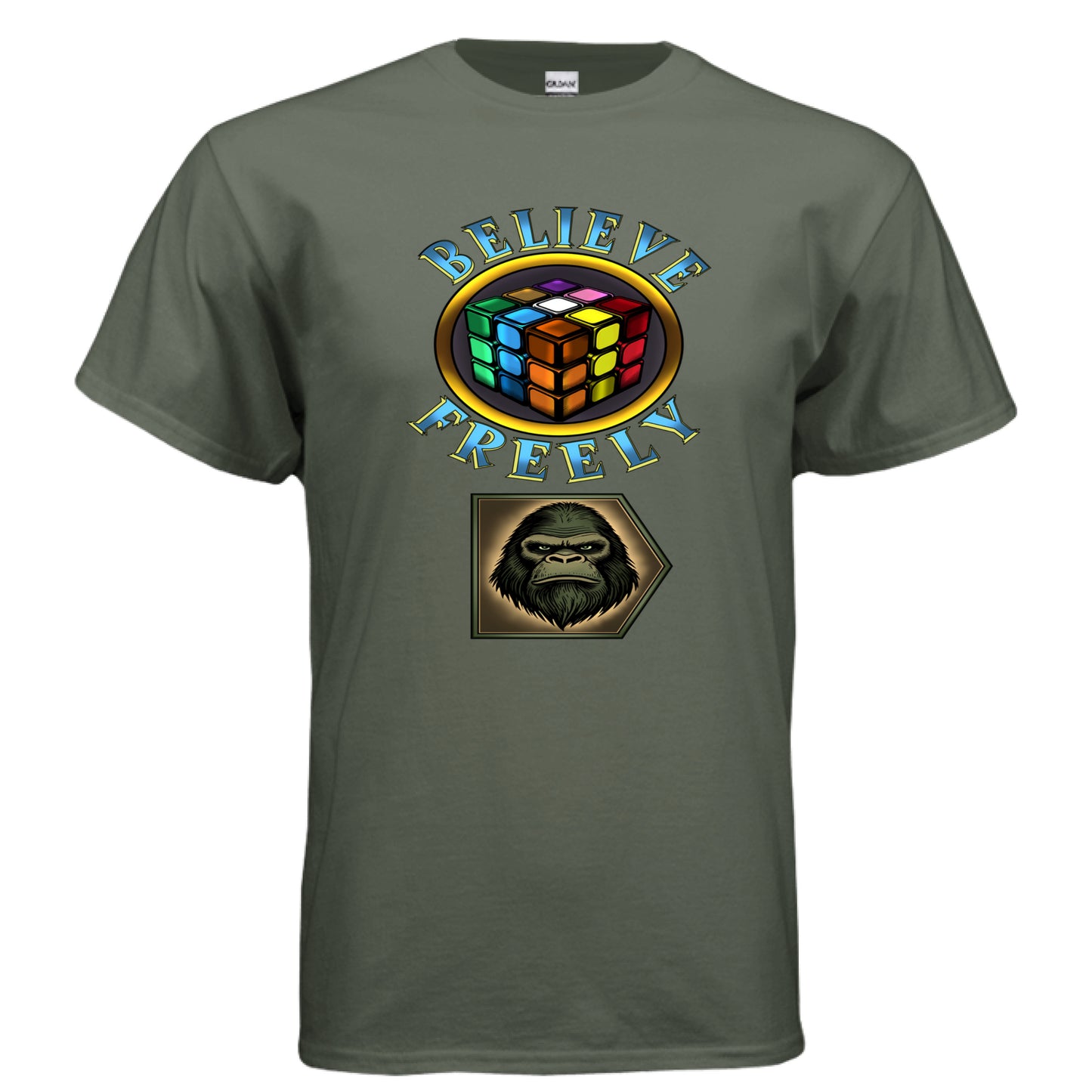 MILITARY GREEN - FRONT