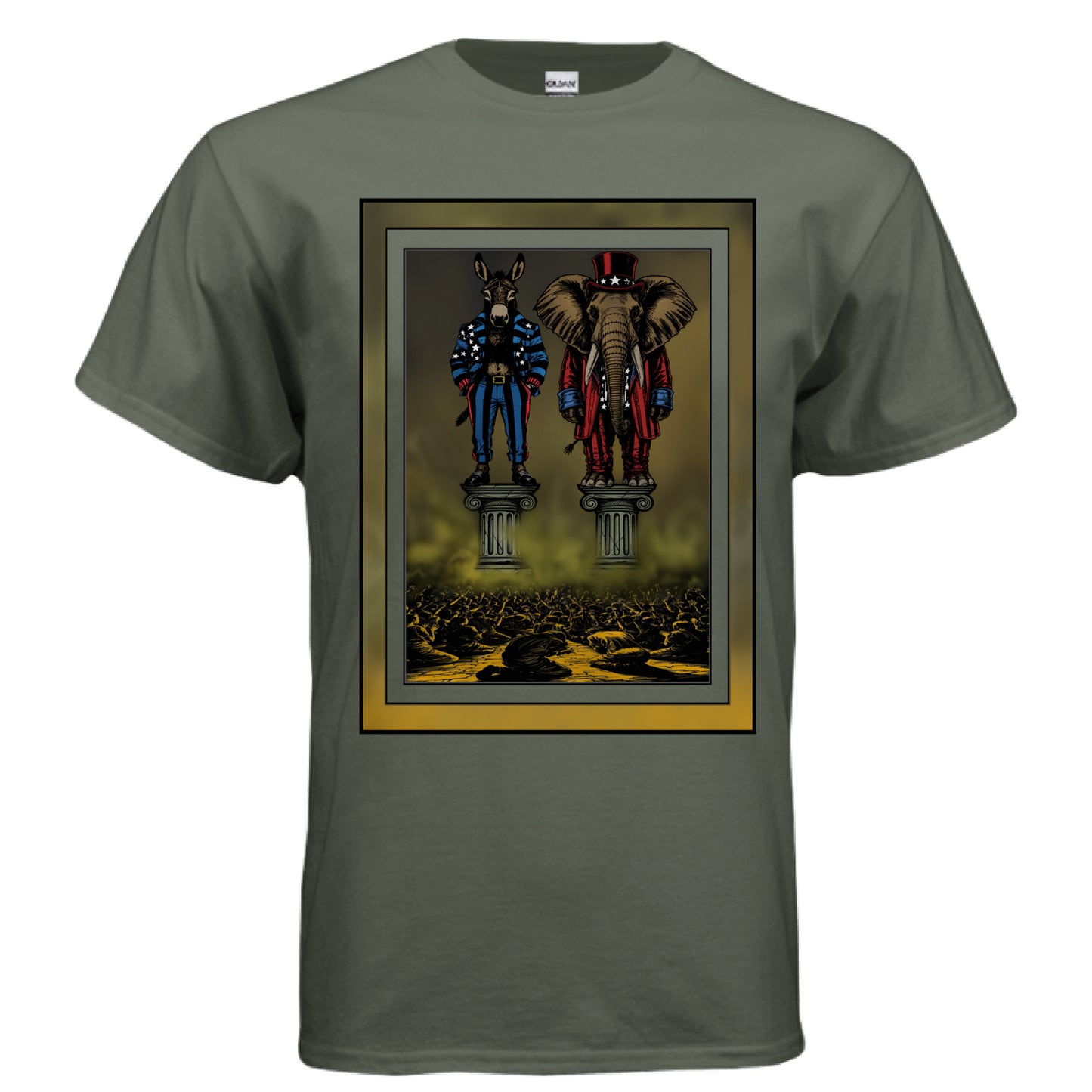 MILITARY GREEN - FRONT