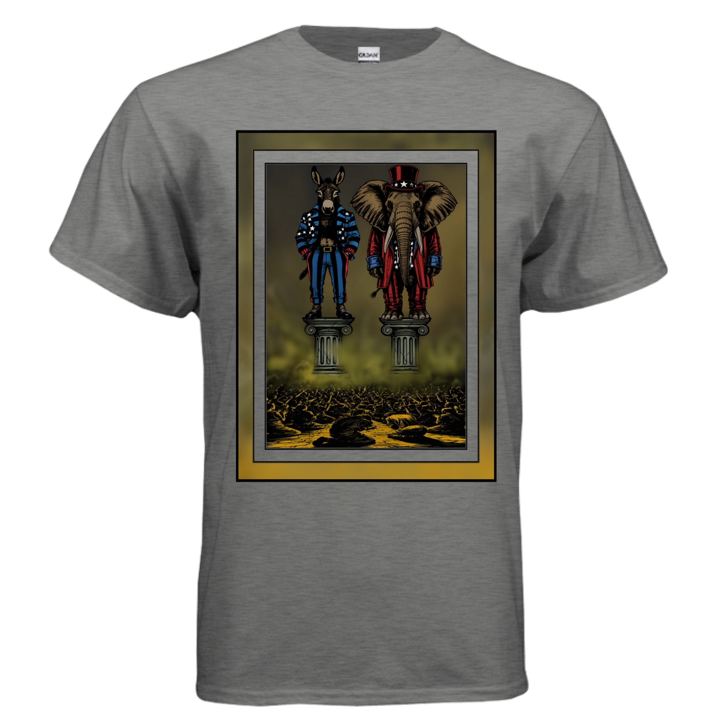 GRAPHITE HEATHER - FRONT