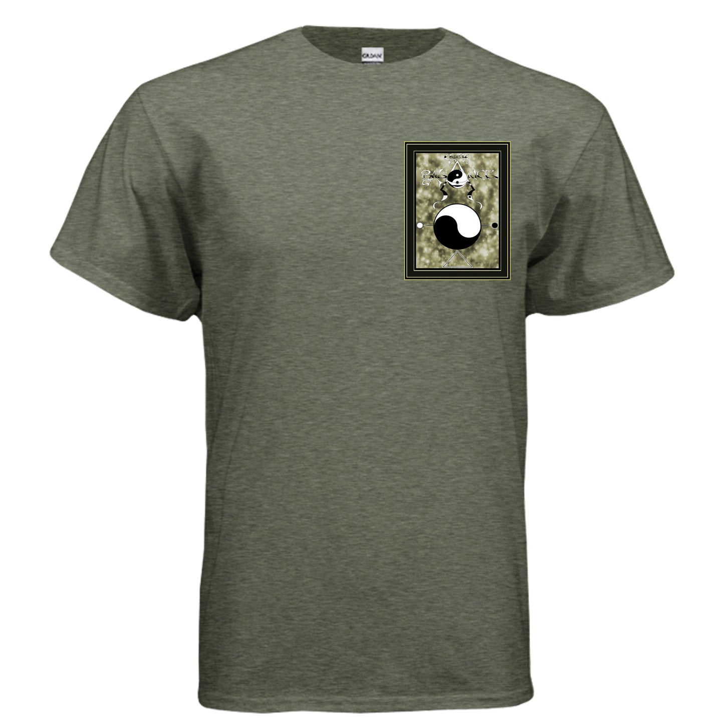 HEATHER MILITARY GREEN - G500 - FRONT