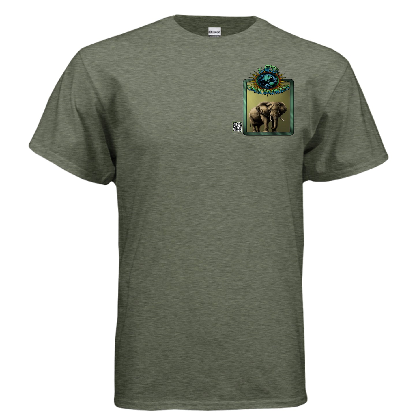 HEATHER MILITARY GREEN - G500 - FRONT